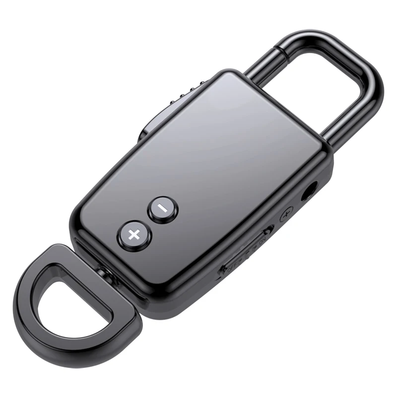 S20 black keyring recorder front controls
