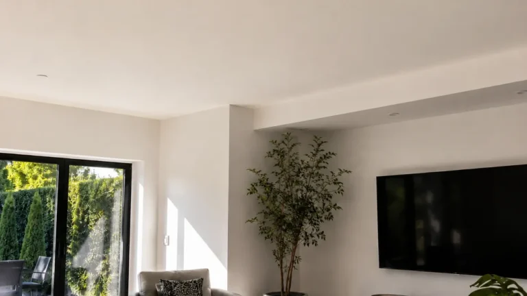 QZT SC02 smoke-detector camera installed on a ceiling