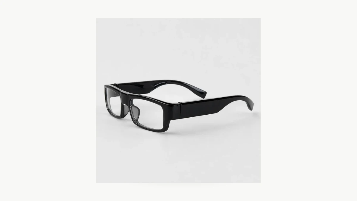 QZT G3000 camera glasses side view