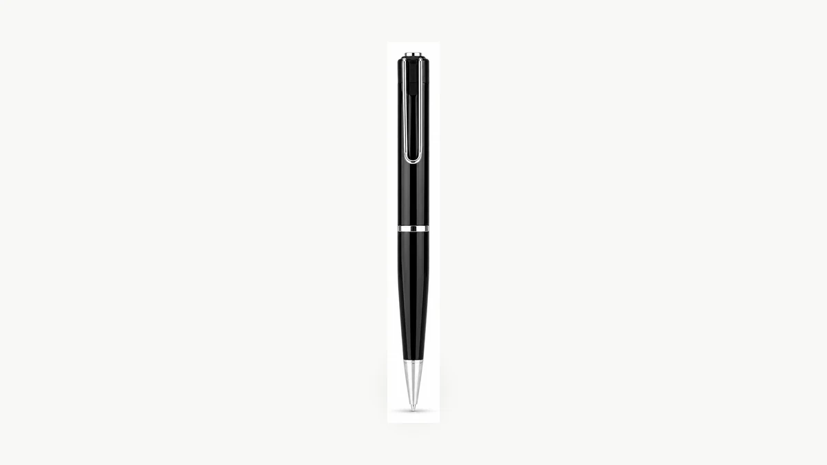 W9 1080P spy pen camera front view