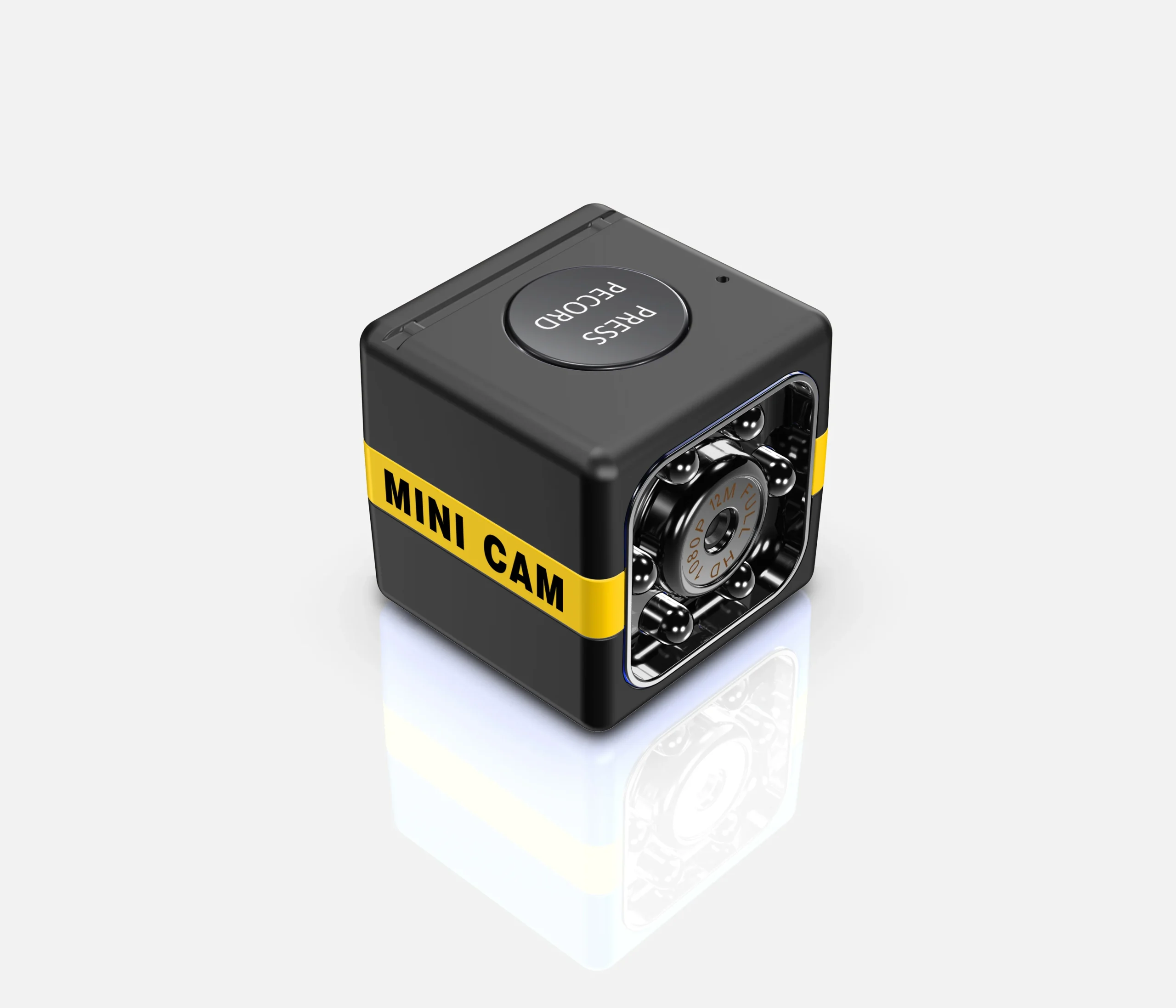 Standalone Mini Camera with Automatic Night Vision front view
