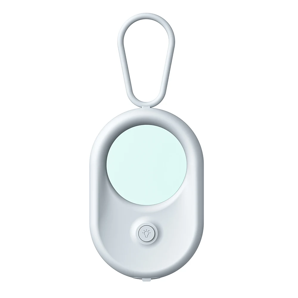 White T02 optical camera lens detector, front view on white