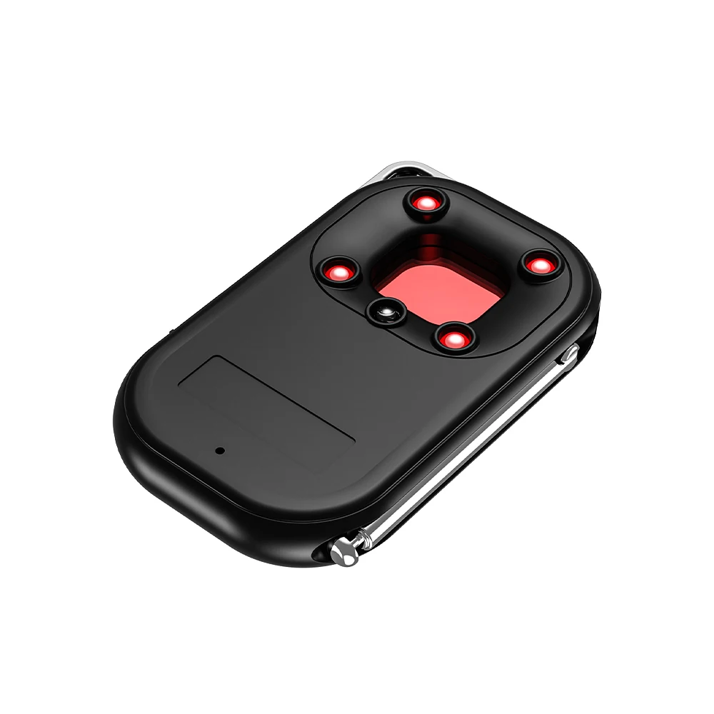 Rear of T03 detector with lens inspection LEDs