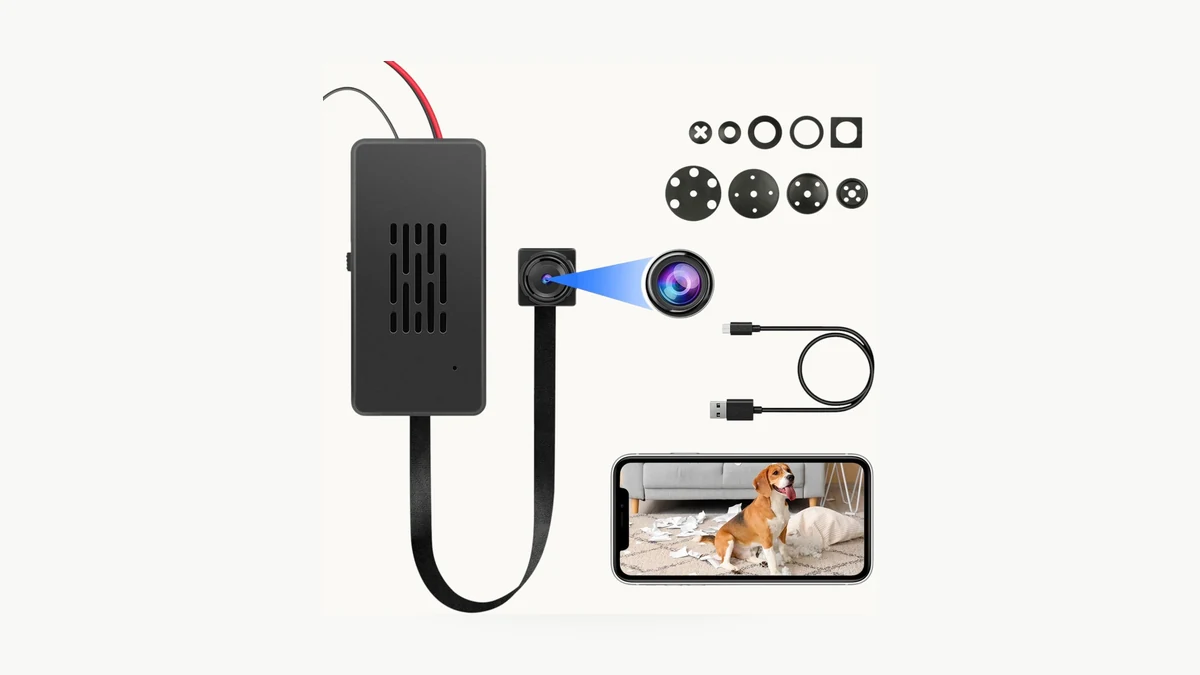 QZT Tuya WiFi DIY camera module PCB used as a pairing reference