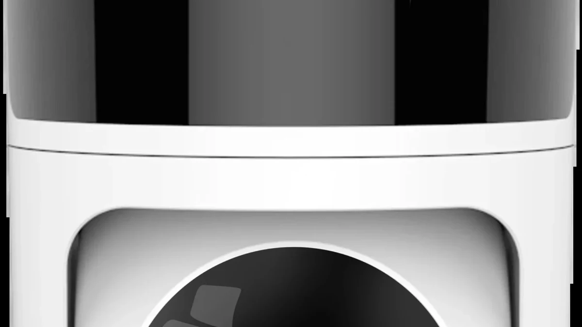 QZT C40 outdoor Tuya camera in a real application scene