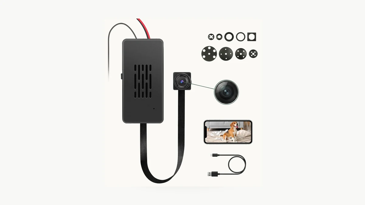 QZT Tuya WiFi DIY camera module PCB and storage-related hardware