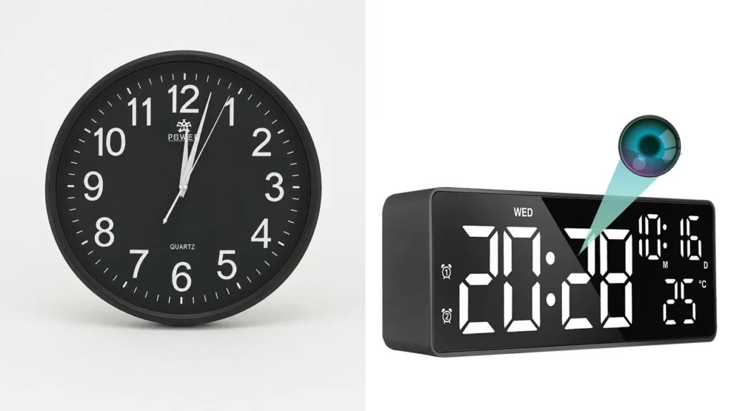 Wall Clock Camera vs Alarm Clock Camera: Which Form Factor Fits?