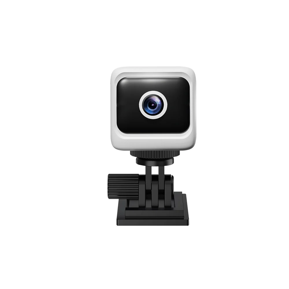 Wide-Angle WiFi Mini Camera with 1600mAh Battery front view