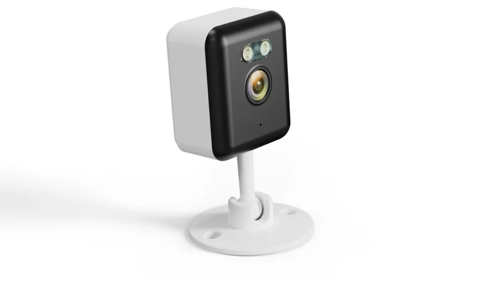 QZT C12 indoor fixed WiFi camera in a real indoor scene