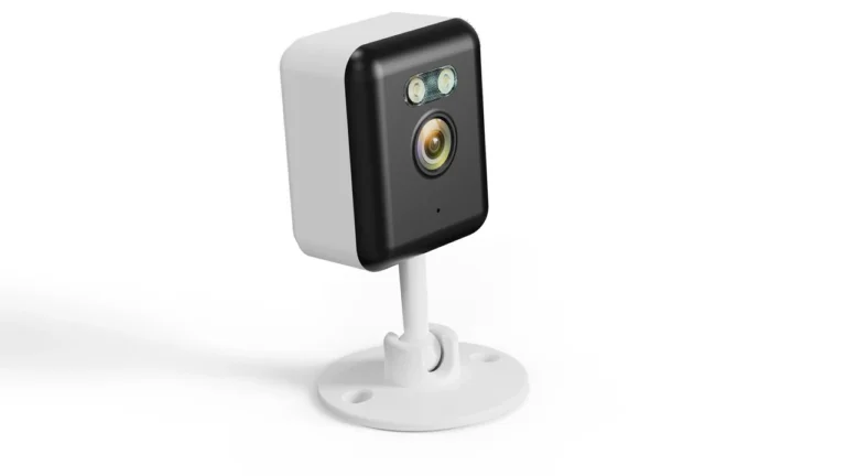 QZT C12 indoor fixed WiFi camera in a real indoor scene