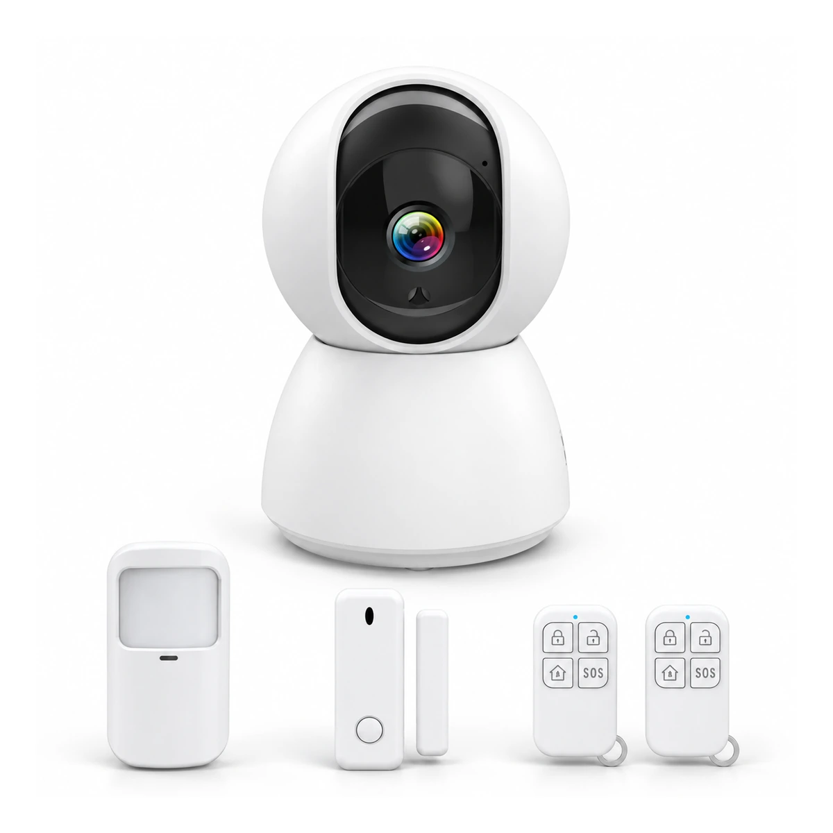 ZX-C23B-I smart home alarm camera kit front view