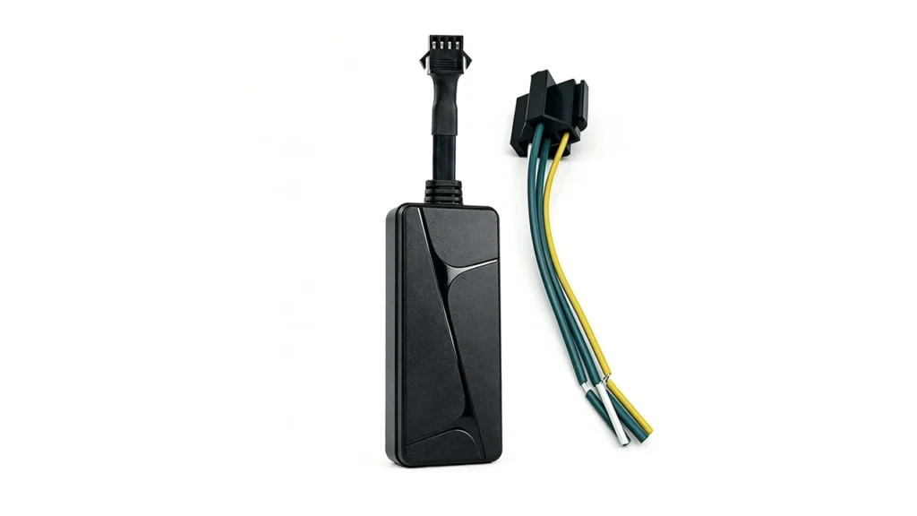 QZT N70 wired vehicle GPS tracker front view