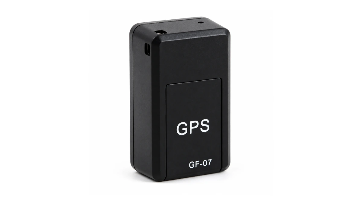 QZT GF-07 mini tracker housing from the front