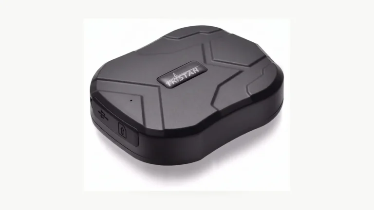TK905 magnetic GPS tracker viewed from the side