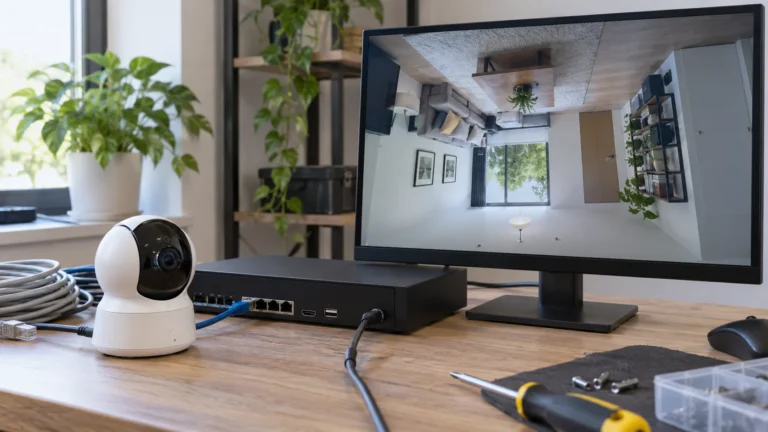 Pourquoi l'image de ma caméra de surveillance est-elle à l'envers ? 6 vérifications